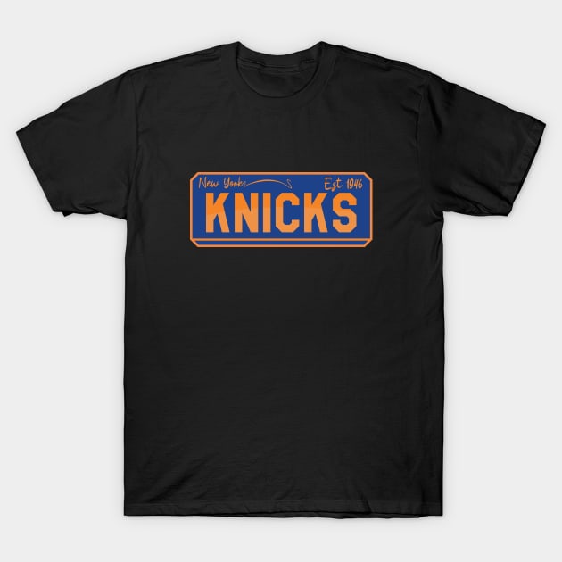 New York Knicks T-Shirt by Aloenalone